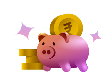 Tax saving Piggy Bank